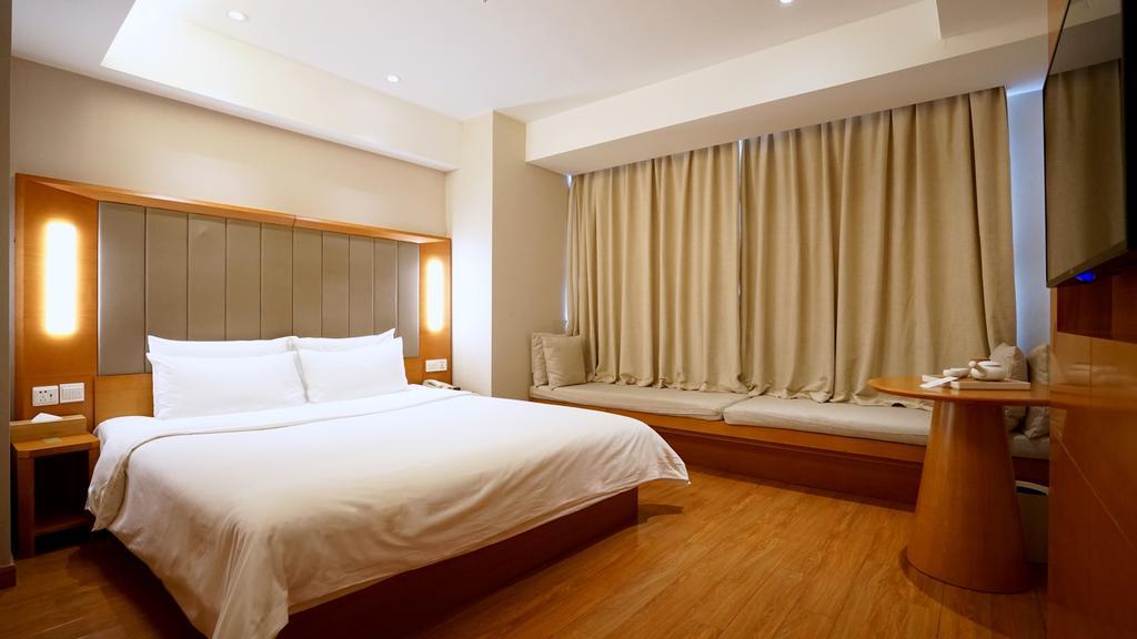 JI Hotel Shanghai Railway Station West Tianmu Road Bagian luar foto